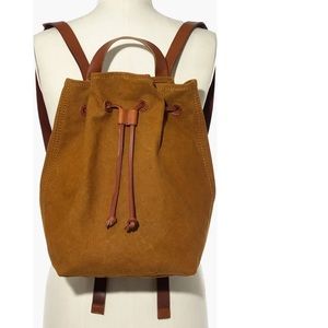 Madewell somerset canvas bucket backpack